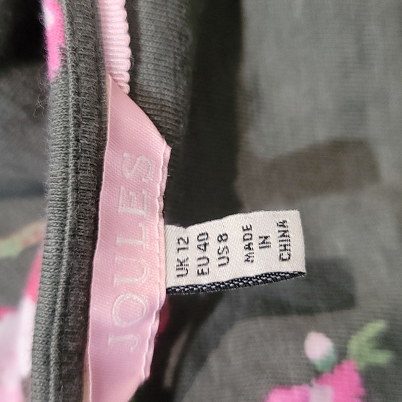 Joules floral babydoll dress size 8 - Picture 4 of 4